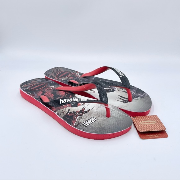 NEW Havaianas Marvel Spider-Man Venom Vs Carnage Flip Flop...